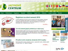 Tablet Screenshot of jcentrum.cz